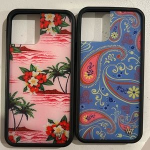 2 Wildflower cases, perfect condition, barley used